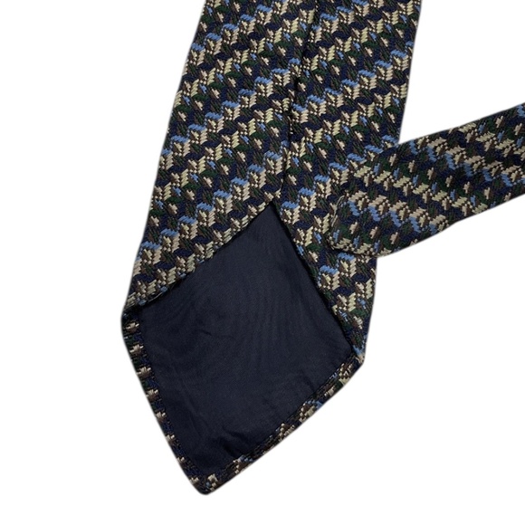 MISSONI Multicolor Geometric Silk LUXURY Tie ITALY - Picture 4 of 4